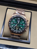 TAG Heuer Formula 1 Green Dial Chronograph Rose Gold Edition