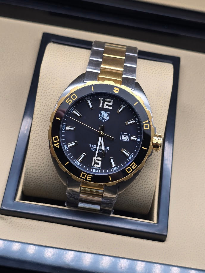 TAG Heuer Formula 1 Date Two-Tone Black Dial