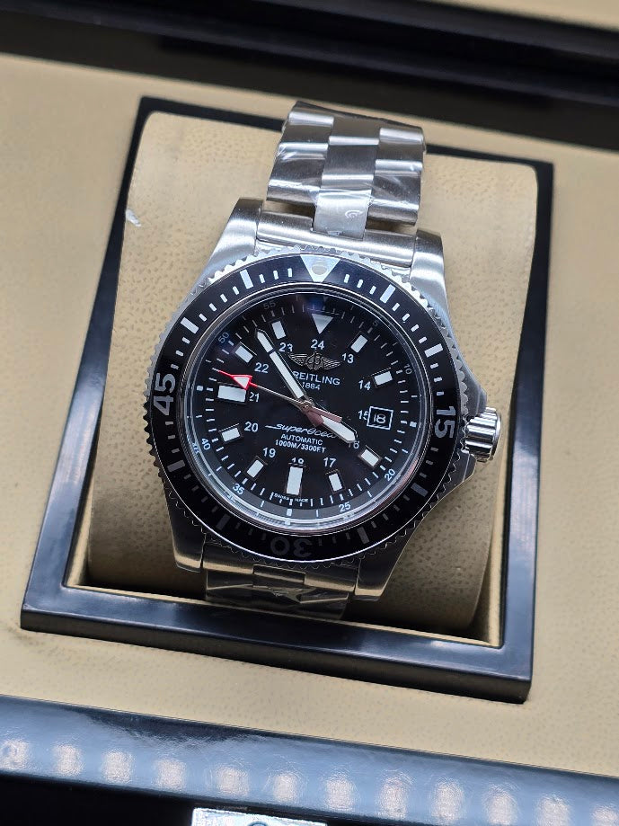 Breitling Superocean Automatic 44 Black Dial