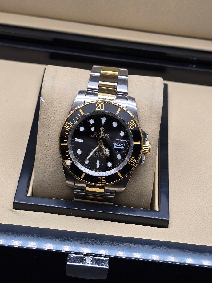 Rolex Submariner Date Two-Tone "Bluesy / Black Dial" 41 mm
