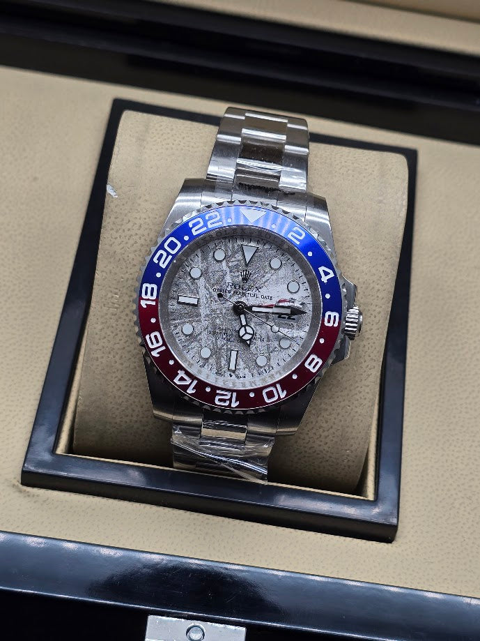 Rolex GMT-Master II Meteorite Dial "Pepsi" 40 mm White Gold