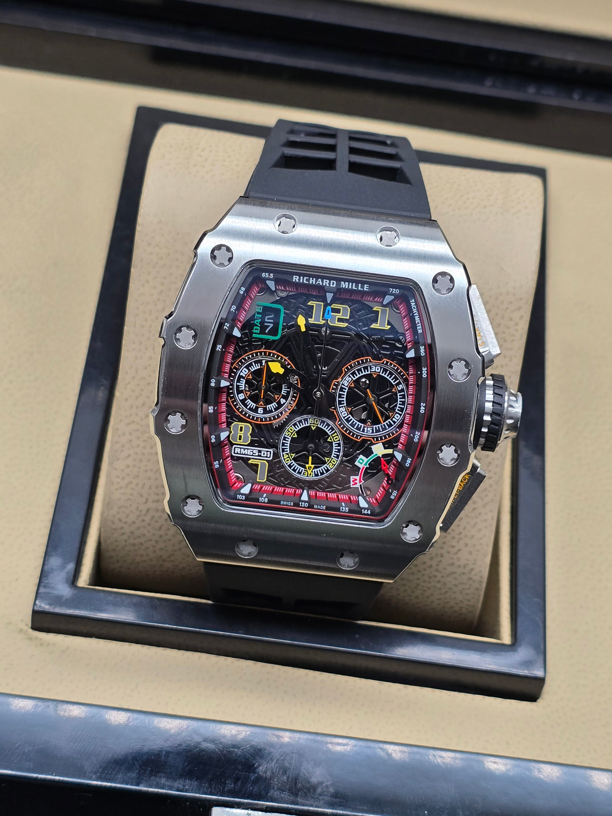 Richard Mille RM 65-01 Split-Seconds Chronograph Titanium Skeleton 44.5 mm