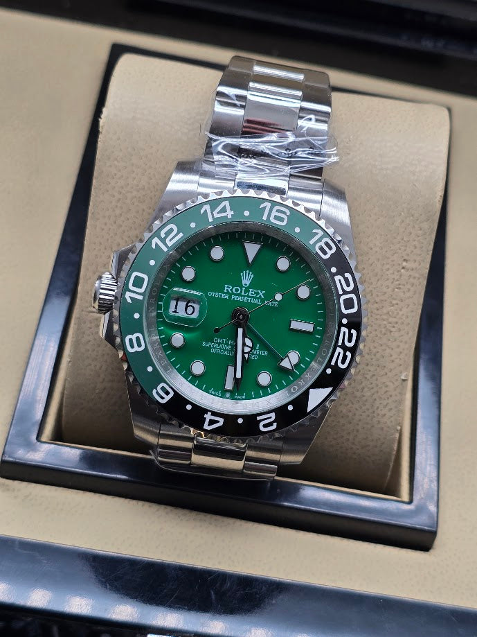 Rolex GMT-Master II "Sprite" Left-Handed Green Dial 40 mm