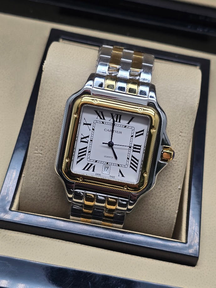 Cartier Panthère de Cartier Two-Tone Medium Quartz White Dial