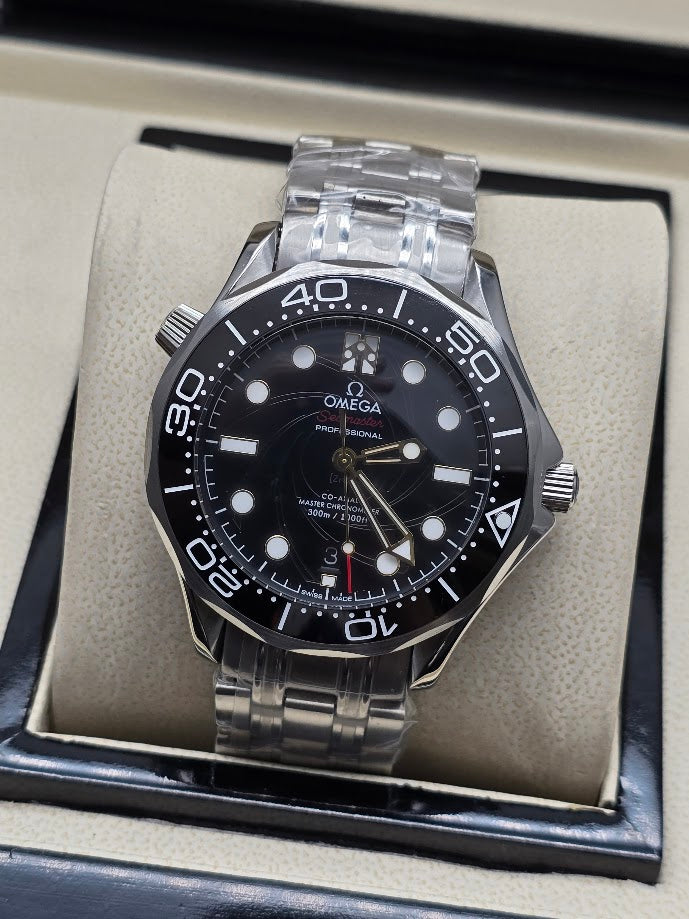 Omega Seamaster Diver 300M Co-Axial Master Chronometer Black Dial 42 mm