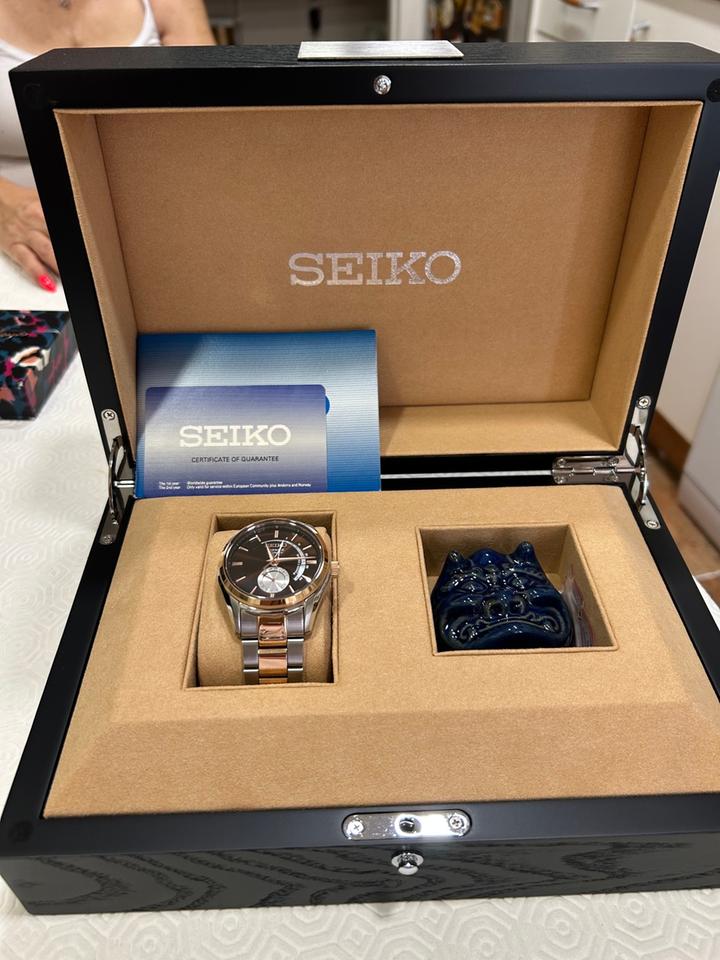 Seiko Presage Zen Garden Edición Limitada — Ref. SSA308J1 (Set Completo)