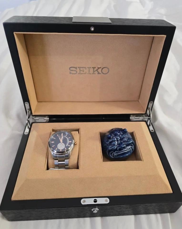Seiko Presage Zen Garden Edición Limitada — Ref. SSA308J1 (Set Completo)